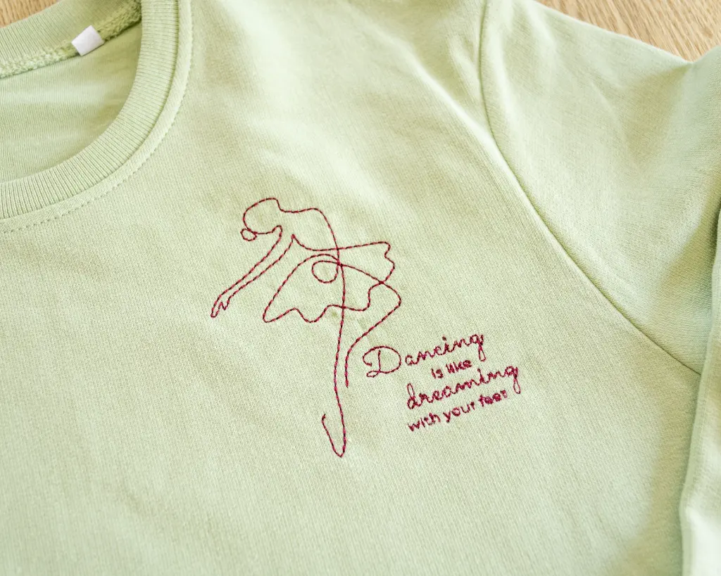 sweatshirt ballerina