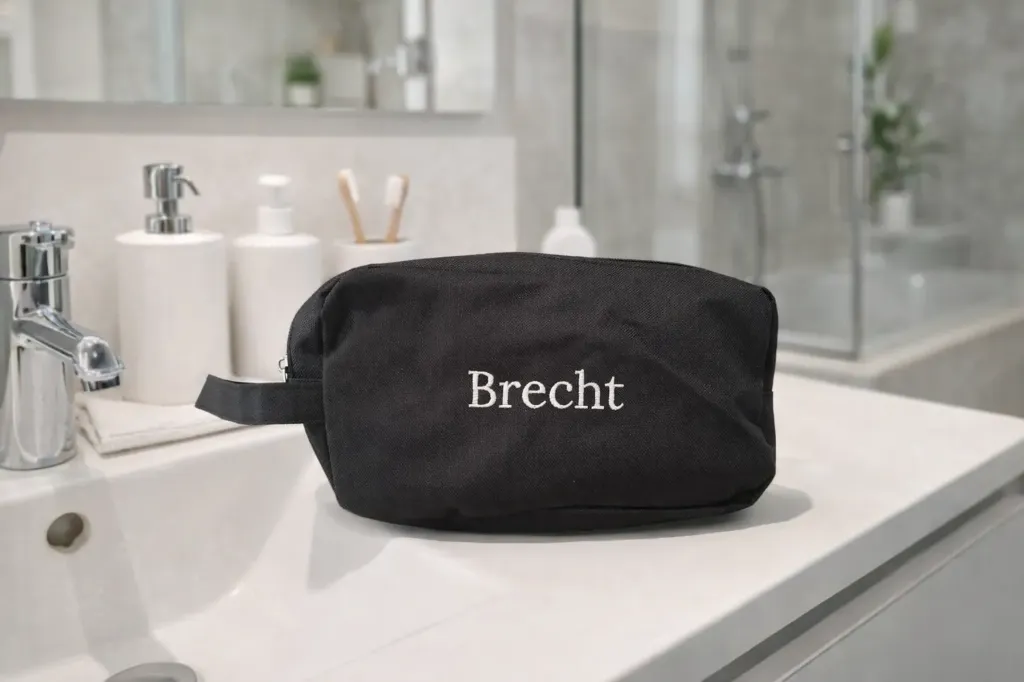 Toilettas zwart