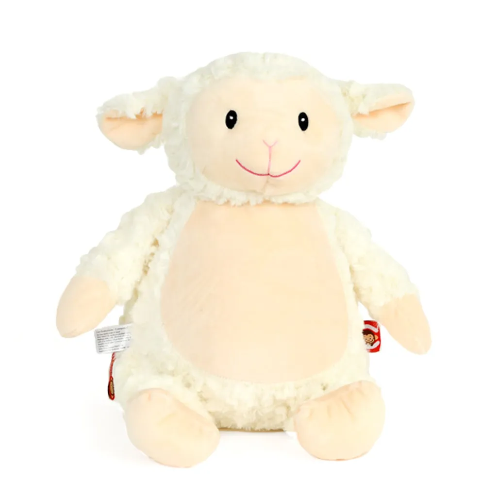 Schaap knuffel met naam