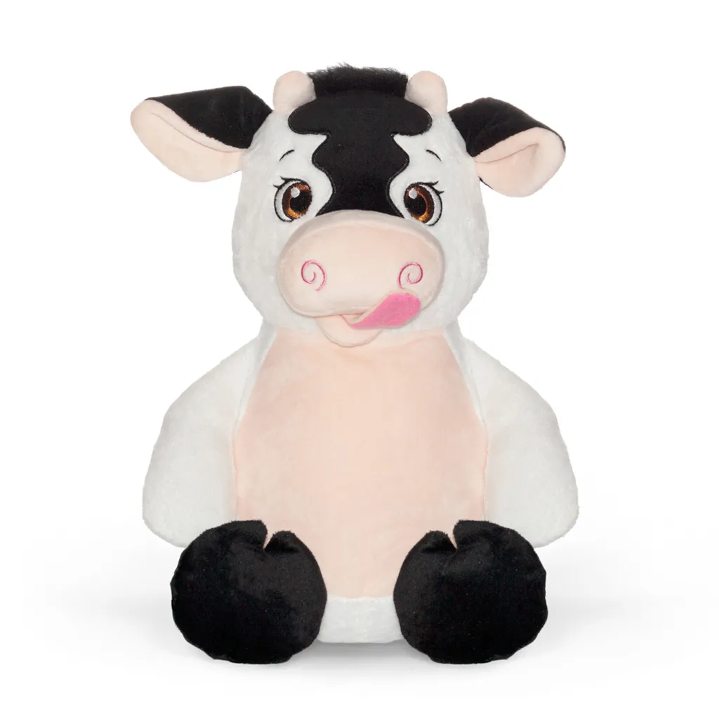 Koe knuffel met naam