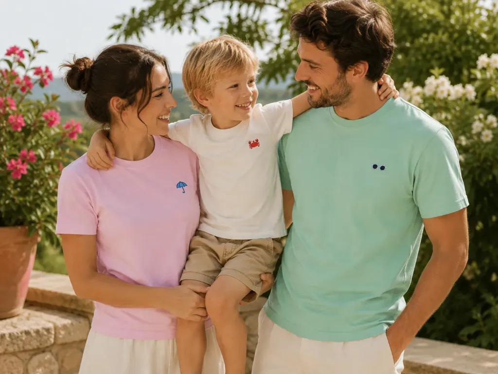 Gezinsbundel zomer shirts