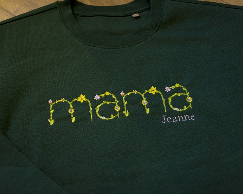 Sweater mama floral (S)