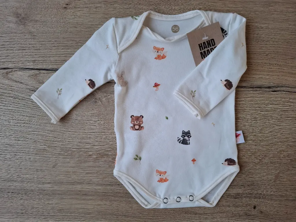 Romper bosdieren schattig (62)