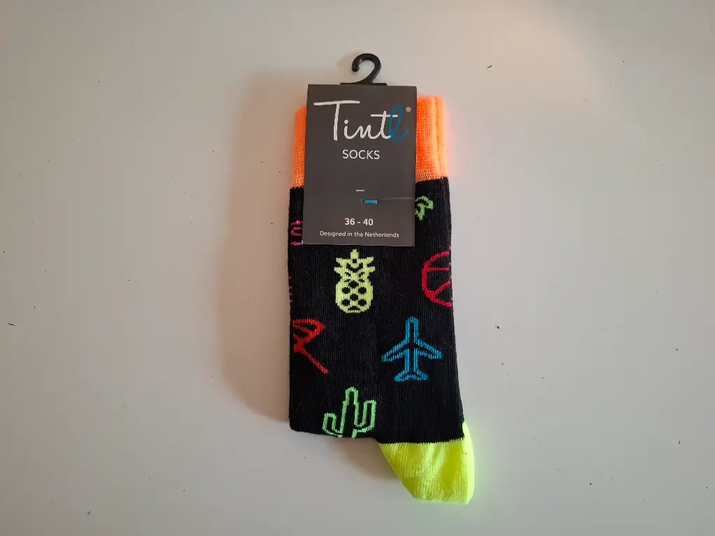 Sokken zomer neon