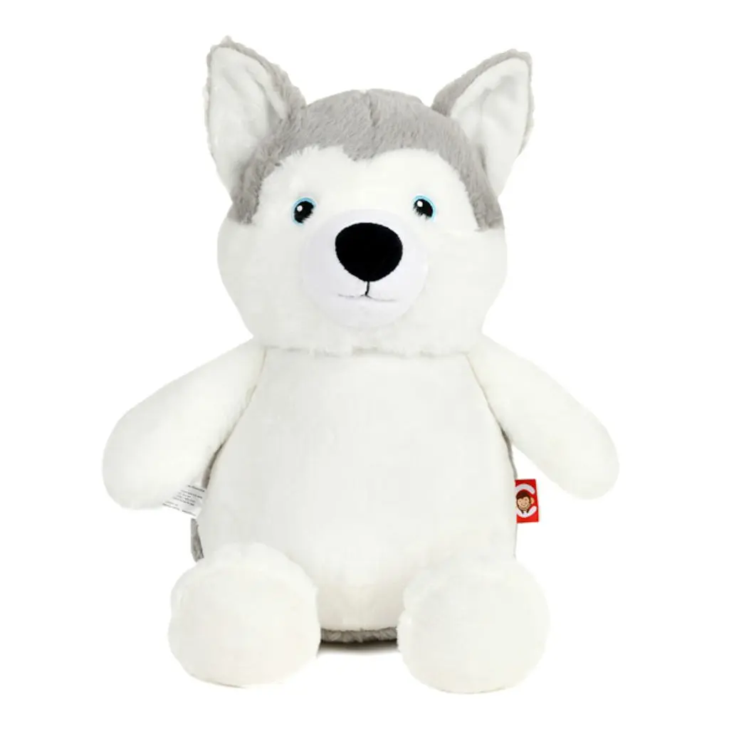 Wolf knuffel met naam
