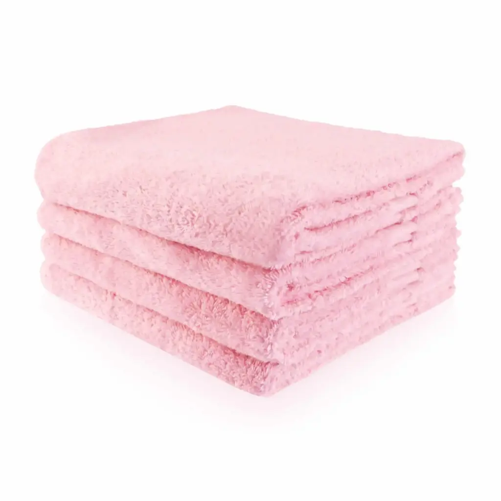 Badtextiel kraamcadeau set (handdoek) (Roze)