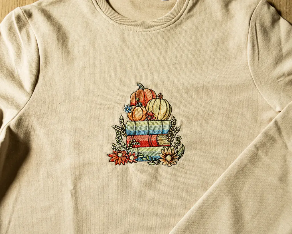 Sweatshirt herfst boeken (S)