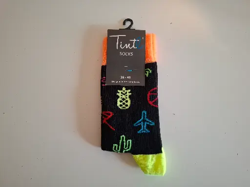 Sokken zomer neon
