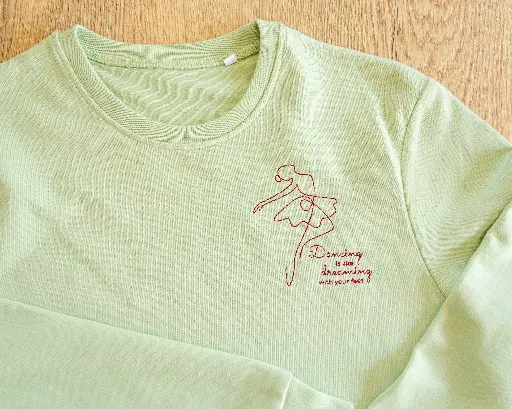 Sweatshirt ballerina