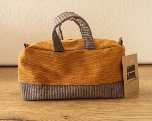 Boxy met handvatten 2 oranje