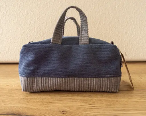 Boxy met handvatten 2 blauw