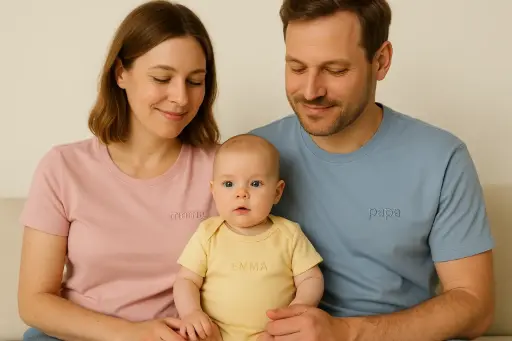 Family box pastel (mama-papa-baby)
