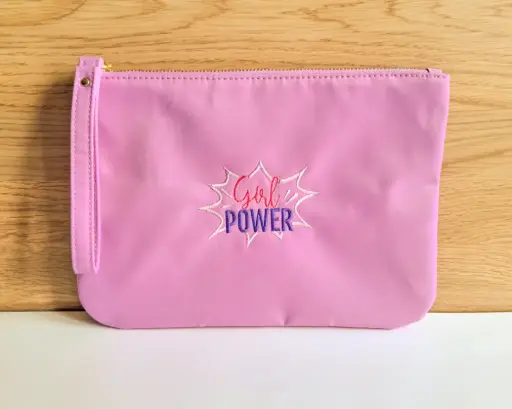 Girl power - wristlet