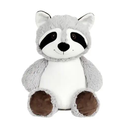 Wasbeer knuffel met naam