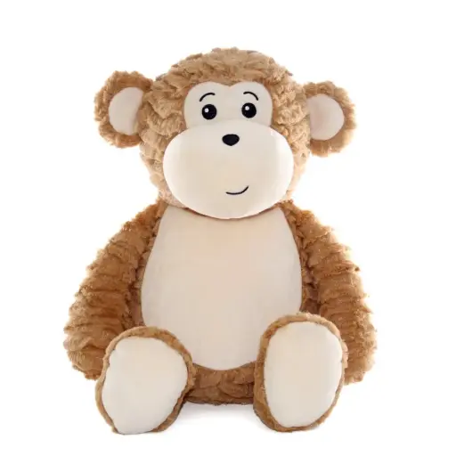 Aap knuffel met naam