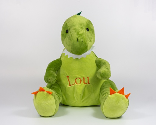Geboorteknuffel dinosaurus